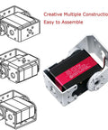 80Kg High Torque Servo Motor With Steel Gear Waterproof Digital Steering shown with mounting brackets for robotics