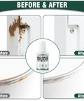 All Surface White Touch Up Paint Pen For Cabinets, Furniture, Walls, Doors, Metal And Enamel Appliances, before after.