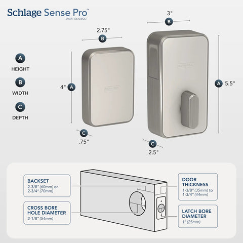 Uwb Smart Deadbolt Lock With Hands Free Unlock Tech Zero Trouble Setup And Smooth Operation Satin Nickel Finish Giving You Big Time Home Security And A Total Game Changer Upgrade