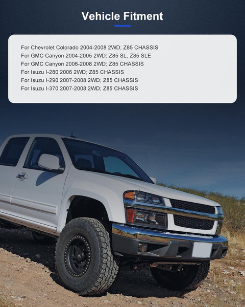 Vehicle fitment for Chevrolet Colorado, Isuzu I-280, I-290, GMC Canyon; suitable for Front Wheel Bearing Hub Assembly With ABS Bolt-On Direct Fit For Isuzu I-280 And I-290 Plus GMC Canyon And Chevrolet Colorado 6 Lug Vehicles OE 515105 Drop-In Replacement Long-Life Performance