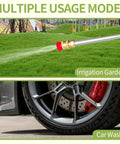 Leak Free Jet Nozzle For Garden Hoses And Power Washer Wand High Pressure Sprayer with five nozzles used for irrigation and car wash.