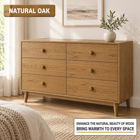 Pro Level Water Based Wood Stain For Indoor And Outdoor Projects Featuring Natural Oak Pigment and Top Shelf Matte Finish on natural oak dresser.