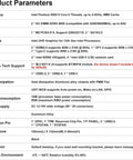 Product parameters for Heavy Duty Firewall Appliance Packing Dual Ten Gigabit Sfp Plus And Four Two Point Five Gigabit Lan Hookups.
