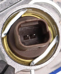 Close-up of electrical connector on Thermostat With Housing Assembly For 2007-2013 Mini Cooper Countryman - Replacement Part