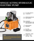Beefy 750W Electric Hydraulic Pump Power Pack Unit 110V Two Speed 10000 PSI 8.4 Quart for punching bending single acting jacks