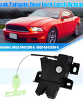 Mustang Trunk Latch Actuator DR3Z-5443200-A For Ford 2010-2014 Coupe Rear Deck Lid Latch Motor Tailgate Door Lock Replacement