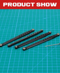 Lower Suspension Links Set 4Pcs For RedCat 1/10 Everest Gen7 Pro And Sport RC Crawler Aluminum Linkage Arms Upgrade Part In Black