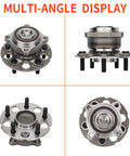 Multi-angle views of Rear Wheel Hub Bearing Assembly For Honda CR-V 2007-2011 FWD, Crosstour 2010-2015 FWD, And Accord Crosstour 2010-2011