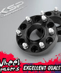 Precision Machined 4 Piece Forged Wheel Spacers 1.5 Inch Thick 6x5.5 Bolt Pattern 77.8mm Hub Bore M14x1.5 Studs from KSP Performance.