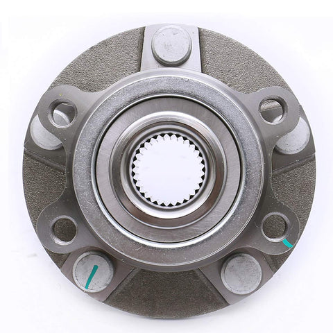 Front Wheel Bearing Hub Assembly Set Of 2 For Nissan Rogue 2008 Through 2013 And 2014 Rogue Select And Sentra 2007 Through 2012 2.5L 4 Cylinder 5 Lug Front Position Left And Right Durable OEM Grade ISO Certified