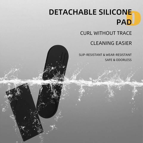 No Sweat Solid Wood And Non Slip Silicone Espresso Tamping Mat Fits All Standard 51 To 58 Millimeter Portafilters Catches Loose Grounds in black waterproof setting.