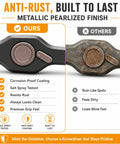 Comparison of Hella Versatile 66 Piece Magnetic Ratcheting Screwdriver Kit With Detachable Handle And Precision Bits and rusty tool.