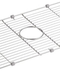 Durable Stainless Steel Sink Rack For Kitchen Sink Bowl Fits K-20060, Keeps Your Sink Surface Protected From Daily Wear, Dishwasher Safe