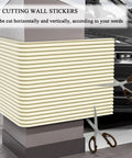 Premium Nbr Foam Garage Wall Protectors Crash Proof Car Door Bumper Saver Strips featuring cuttable khaki wall stickers for vehicle protection.