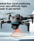 Dope 4K EIS Camera Drone With 4.5 Inch HD Controller Screen And 60 Minute Flight Time for beginners hovering in sky