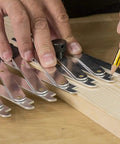 No Sweat Equidistant Measuring Tool For Dialing In Evenly Spaced Marks Smooth Sliding Measure 3.3 To 28 Inches used for marking slots on wood.