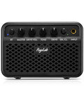 Front view of Mini Guitar Amp 5W Portable Practice Amplifier with Clean and Drive two channel effects, Bluetooth speaker, black finish