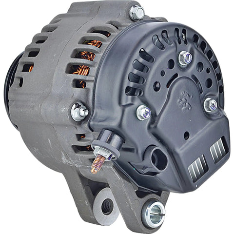 Remanufactured 12V 55 Amp Marine Alternator For Mercury Outboard 150 HP 2012 On With CW Rotation And Easy Mounts B Plus Terminal