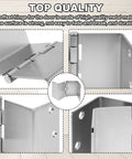Expandable Handicap Door Hinges Offset Two Swing Hinges In Satin Chrome For Wheelchair Accessibility Opens 90 Degrees And Adds 2 Inches To Doorways For Barrier Free Entry close-up showing satin chrome finish and offset hinge.
