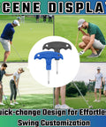 Zijipjy 2-pack golf torque wrenches with T20/T25 tips, blue and black handles for driver shaft adjustments