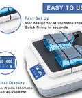 Digital Orbital Shaker With Adjustable Speed From 40 To 200 RPM And 2 Kg Capacity with bottles on platform and LCD display