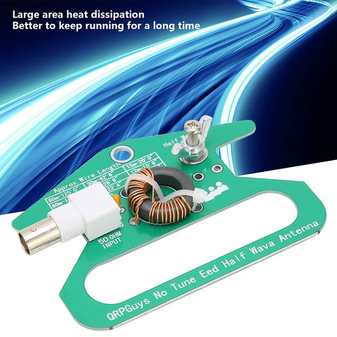 End Fed Half Antenna Module With Large Heat Dissipation Area Compact Size For Easy Portability And Wide Range Of Applications