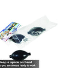 AirShim Inflation Bulbs For Lift Bags Black 3 Pack Built To Last With Universal 1/4 Inch Valve Stem Fittings Easy Secure Replacement