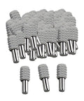 100 Pieces Cabinet Shelf Pins Hardware Supports Anti Slip Pegs For Laminate Cabinets displayed in a pile, zinc alloy construction