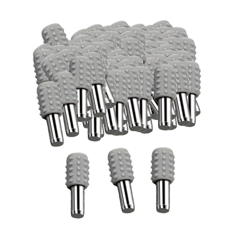 100 Pieces Cabinet Shelf Pins Hardware Supports Anti Slip Pegs For Laminate Cabinets displayed in a pile, zinc alloy construction