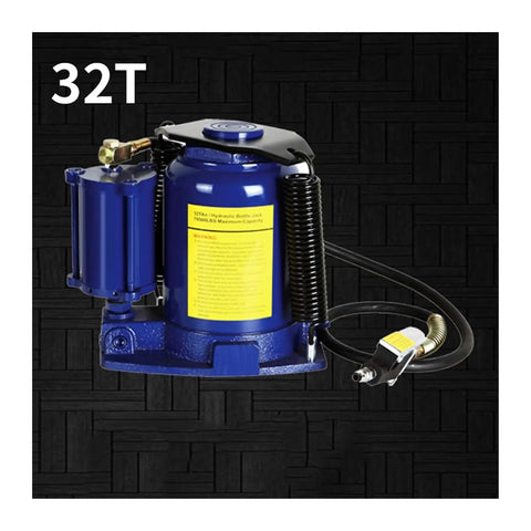 Heavy Duty 50 Ton Hydraulic Bottle Jack That Crushes Heavy Loads Without Breaking A Sweat Featuring Dual Air Or Hydraulic Operation For Auto Truck Rv Repair Built With Heat Treated Steel For Rock Solid Stability And Smooth Pro Performance Daily