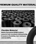 EPDM rubber rolls for Universal Exhaust Hangers Rubber Muffler Mounts 4 Pack For Cars, Trucks And SUVs.