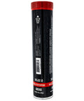 Side view of Top-Notch Premium Hi-Temp Grease Mix For Snow Blowers And Lawn Mowers, Heavy-Duty Lithium-Based Lubricant tube.