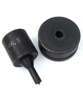 6.5mm Hydraulic Hole Punch Die For CH70 Punch Machine Pro Grade Upper 40mm Mold Lower 26mm Mold Round Die Tool Durable Black