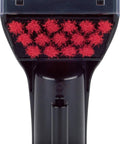 Bissell 3-inch Tough Stain Tool for carpet and upholstery cleaners, front view with red bristle brush head.