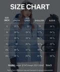 Size chart for Women's Waterproof Ski Jacket With Fleece Lining, Built For Cold Weather, Triple Layer Insulation Snow Coat, Blue Large