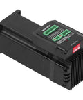 Built Different Integrated Closed Loop Stepper Motor With Zero Drama Thermal Management and Rock Solid Step Accuracy for Serious Engineering Applications and Pro Motion Projects, black metal housing, side view.