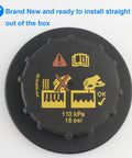Radiator Pressure Cap Replacement Beefed Up For Ford 6.0 7.3 Powerstroke RS527 9C3Z8101B 9C3Z-8101-B Two Way Valve shown top view