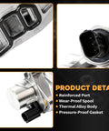 Close-up of Honda Civic Solenoid Spool Valve Replacement For 2006 2007 2008 2009 2010 2011 Replaces 15810 RNA A01 parts
