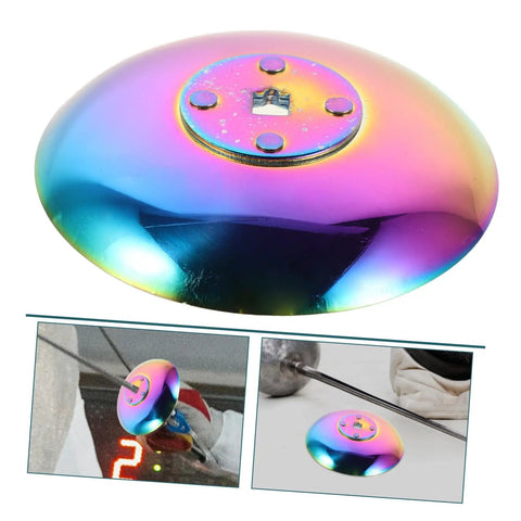 Durable Stainless Steel Fencing Foil Hand Guard For Training And Competition Game Ready Lightweight Yet Rugged Protective