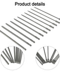Sick 11-Piece Torx Screwdriver Bit Set With Holes, Super Long 200mm Alloy Steel Hex Shank Bits T6 To T40 Security Star Driver Kit For Electric Drill And Heavy Duty Jobs That Are Totally Awesome, 11 long torx bits