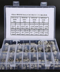 Thread Repair Insert Kit With Stainless Steel Inserts, 120 Pcs M6 To M18, Multiple Pitch Options in an organized case