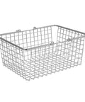 Large Metal Wire Storage Basket With Handle For Kitchen Pantry Closet Garage And Laundry Room Must Have Heavy Duty Open Wire Bin