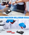 Ultra Precision Milligram Scale 50g/0.001g Pocket Scale With Tare And LCD Display used for jewelry and lab work