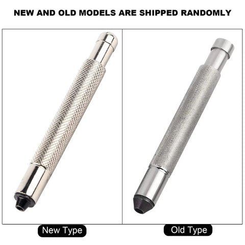 Comparison of new and old Crown Winder Tool For Mechanical Watches Hand Operated Winding Repair Kit, showing grip texture.