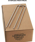 Beefy 6 Inch 11 Gauge Stainless Steel Landscape Staples For Landscape Fabric And Drip Irrigation Lines Rust Resistant 304