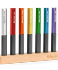 Pro Grade 7 Piece Tungsten Steel Scribing Tool Set With Wooden Stand For Model Makers Precision Scribes In Various Blade Sizes