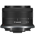 Ultra Wide Angle Zoom Lens 10-18mm F4.5-6.3 Is STM For EOS R Series Mirrorless Cameras front view