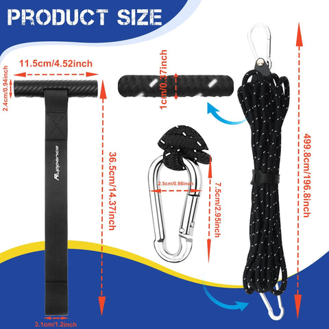 Heavy Duty Tie Down Straps With Quick Loop Anchors For Roof Racks Bow And Stern Canoe Boat Transport Secure Trunk Or Car Roof 2 Pack Premium Strength Anti Slip Handle Metal Hook Adjustable Ratchet product dimensions and features