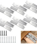 Heavy Duty Stainless Steel Bench Dogs Kit With 6 Clamping Dogs And 12 Screws For Router Sleds CNC Projects And Panel Flattening