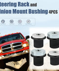 Dodge Ram 1500 Steering Rack And Pinion Mount Bushing Set 4 Pack Direct Fit Replacement For 2002 To 2012